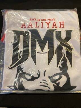 Headgear Classics Aaliyah x DMX Basketball Jersey White Size S
